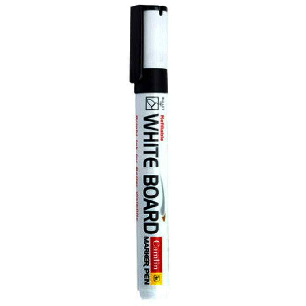 Camlin White Board Marker set of 4+Black ink of white board - Ink 