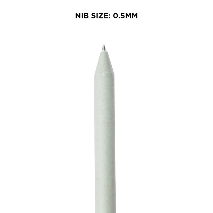 Kacogreen Pure Biodegradable Black Ink Gel Pens 0.5mm Nib Size 