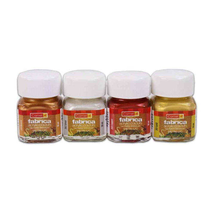 Camel Fabrica Acrylic Metallic Colours 10ml ottle