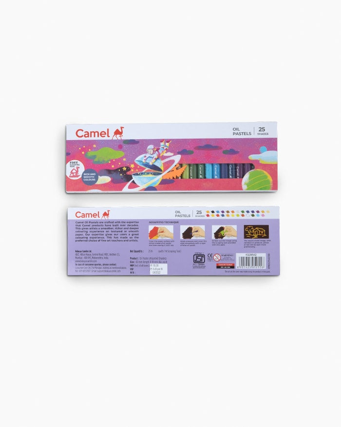 Camel Oil Pastels - Bbag | India’s Best Online Stationery Store