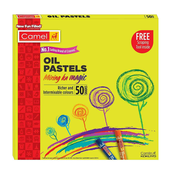 Camel Oil Pastels - Bbag | India’s Best Online Stationery Store