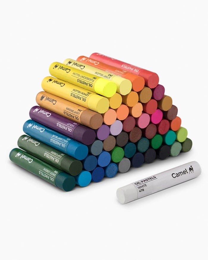 Camel Oil Pastels - Bbag | India’s Best Online Stationery Store