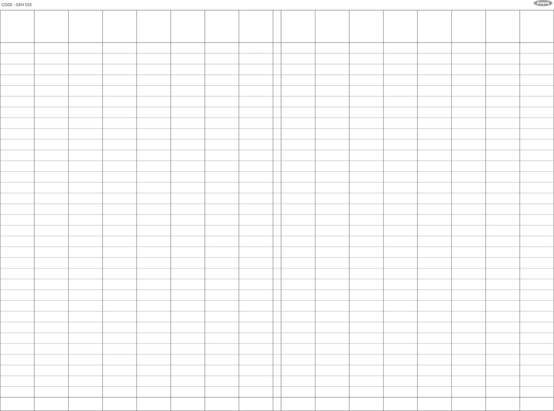 Anupam Eight Column Accounting Book