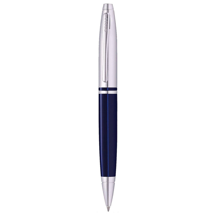 Cross Calais Ballpoint Pen Blue & Chrome- AT0112-3