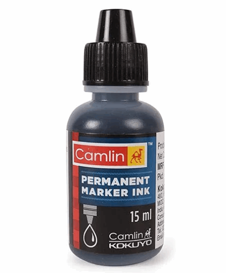 Camlin Permanent Marker Ink: UV Resistant Anti-Scrub – Bbag