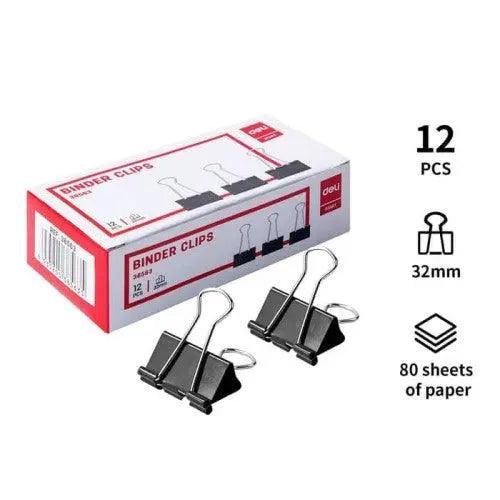 DELI Binder Clips - collection /