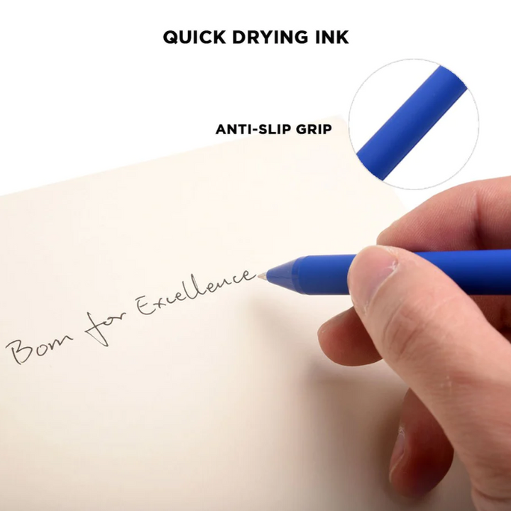 Kacogreen Pure Gel Pens 0.7mm with Anti Slip grip