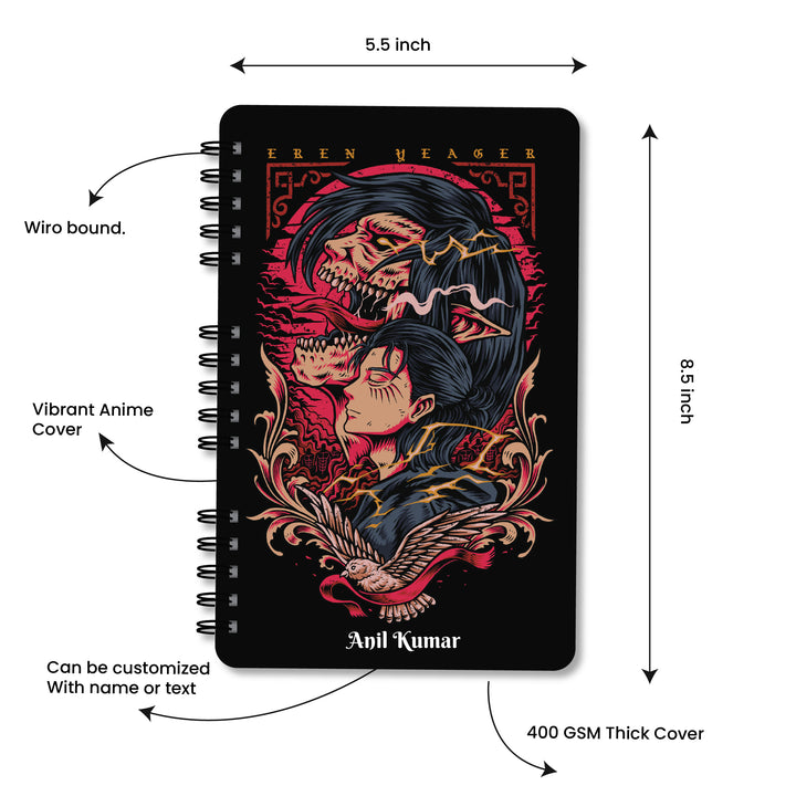 Creative Convert Eren Yeager Anime Diary