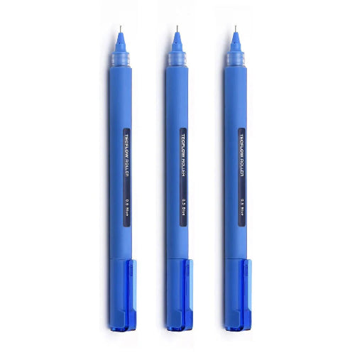 Kaco Techflow Roller Gel Pen Pack Of 3 / bbag indias Best Online Store