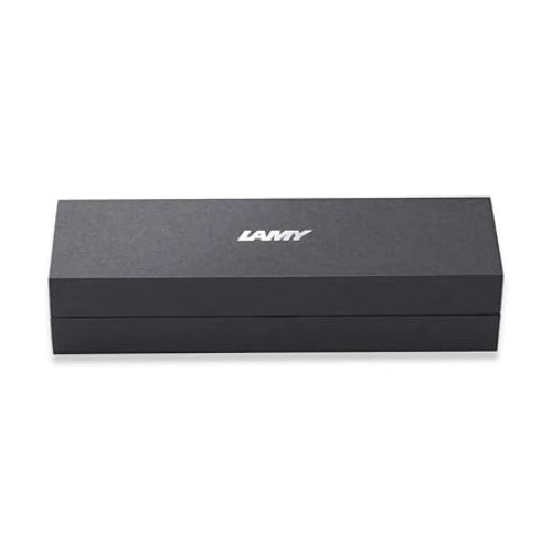 lamy roller ball safari steel Black pen box / bbag indias best online store
