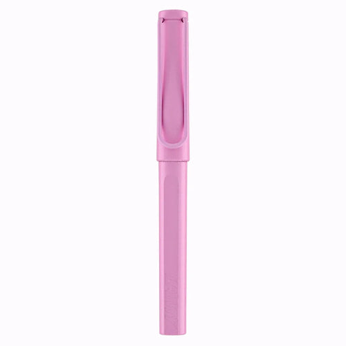 lamy rollerball safari lightrose  pen / bbag indias best online store