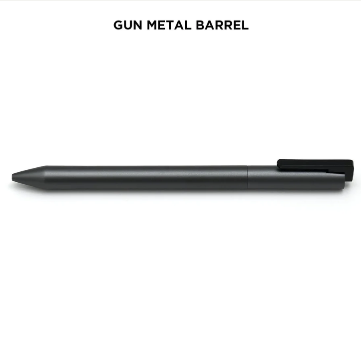 Kacogreen Pure Metal Gel Ink Pen Gun Metal  Barrel