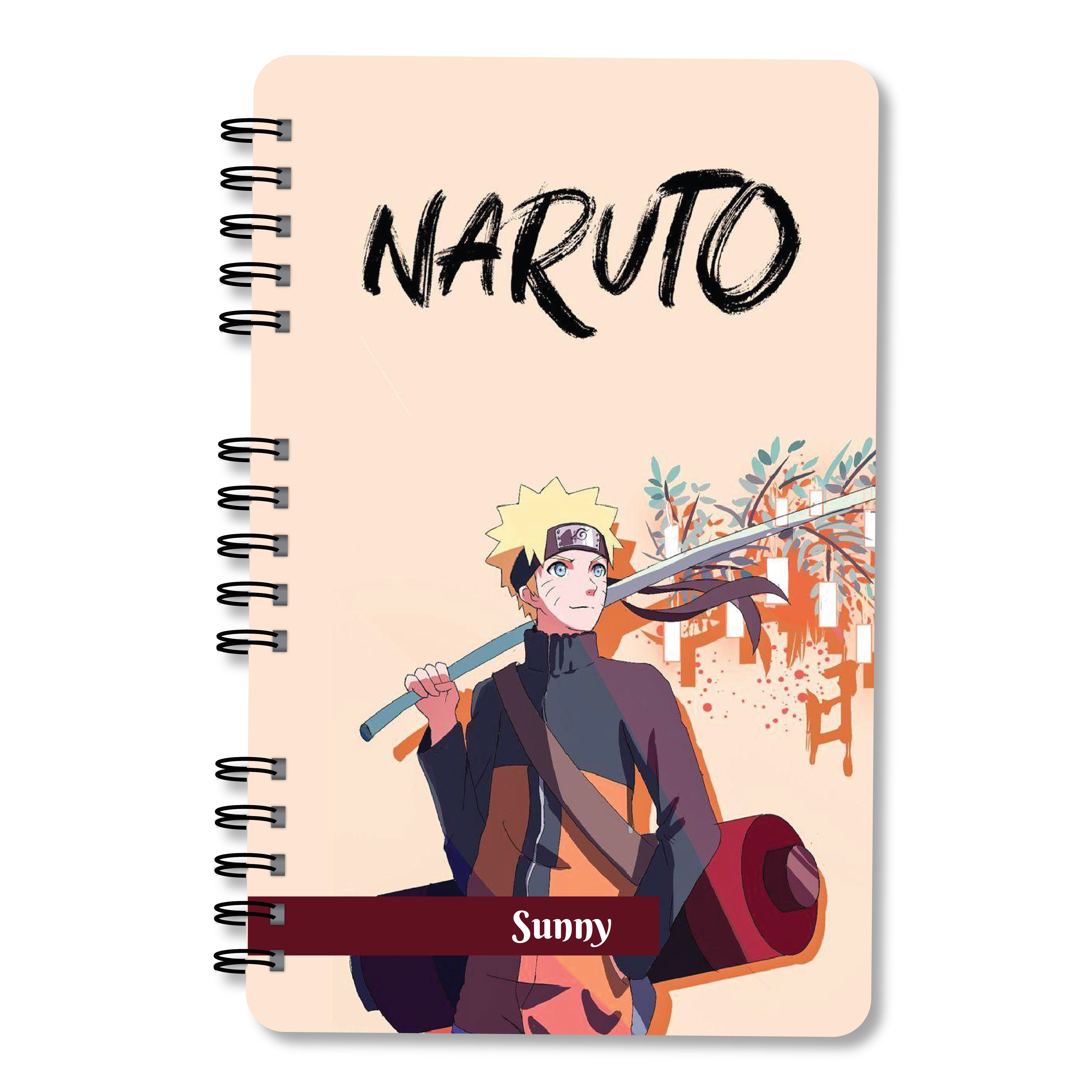 Naruto Drawing Using Brush Pen Creative Convert Naruto Anime A5