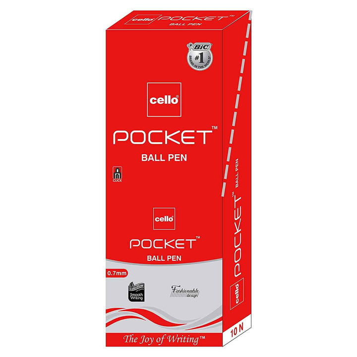 Cello Pocket Ball Pen - Bbag | India’s Best Online Stationery Store
