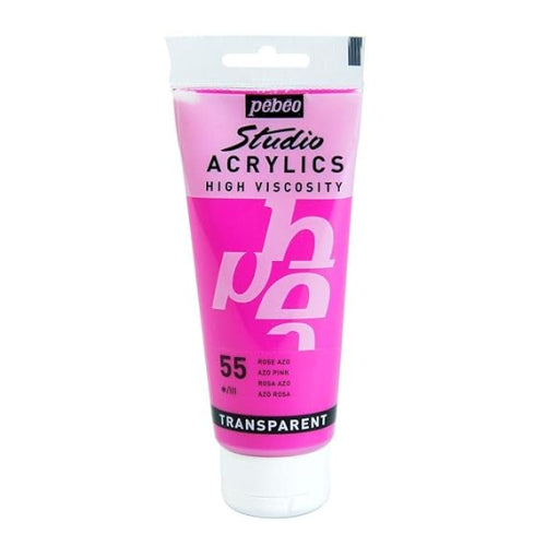 PEBEO High Viscosity Studio Acrylics AzoPink 55/ Bbag indias best online store