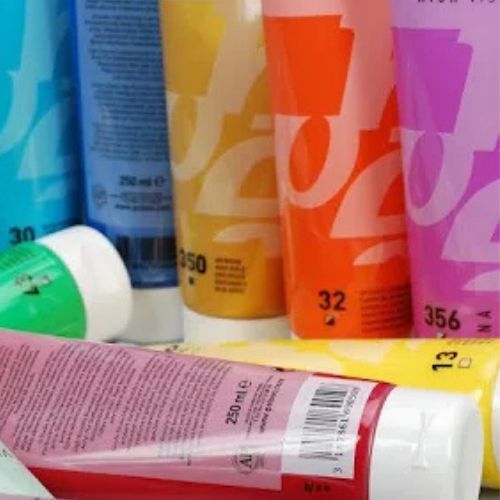 PEBEO High Viscosity Studio Acrylics - Opaque Vivid Pink (45) - Tube of 100 ML / bbag indias best online store