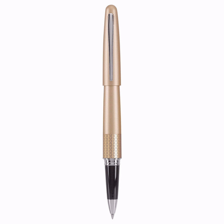 Pilot Metropolitan Zigzag Gold Roller Ball Pen 0.7MM.