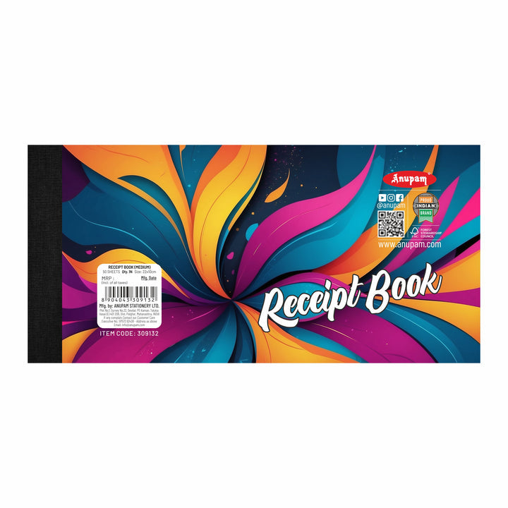 Anupam Receipt Book-80 GSM