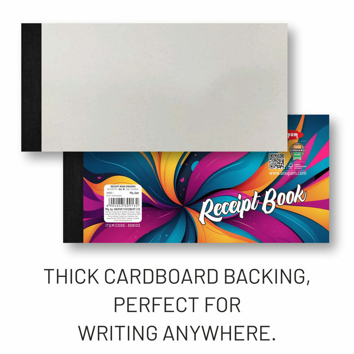 Anupam Receipt Book-80 GSM