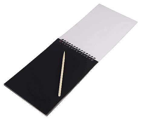 Bling Scratch Paper Note Book opened 