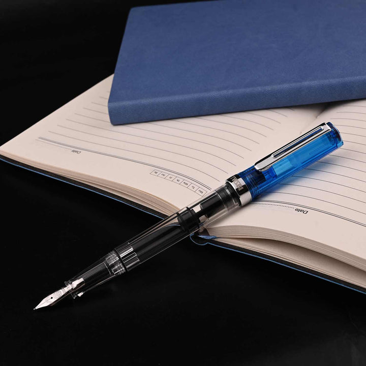 Twsbi Eco Fountain Pen - Transparent Blue