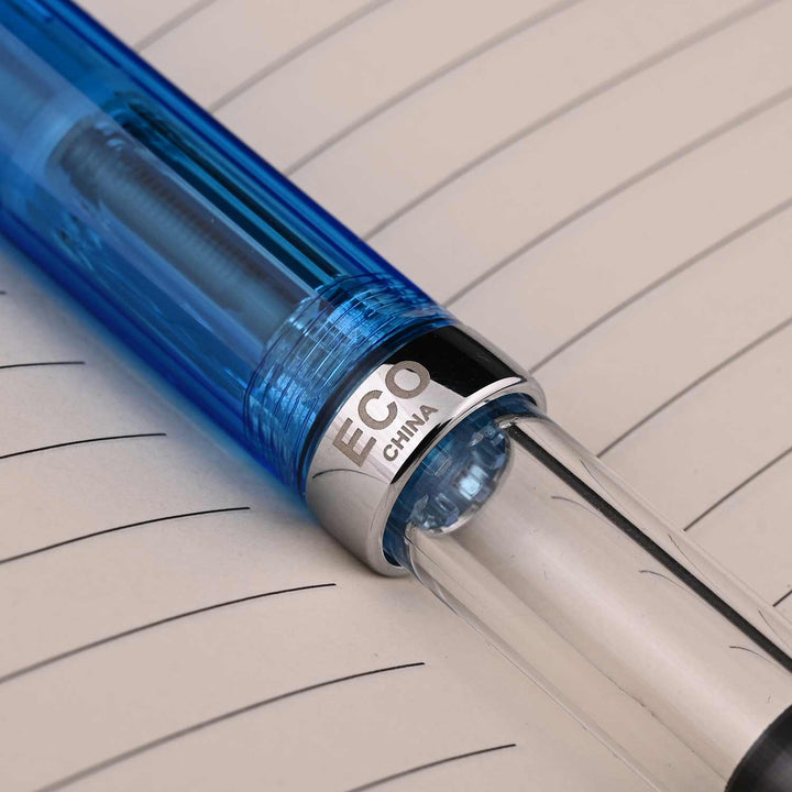 Twsbi Eco Fountain Pen - Transparent Blue