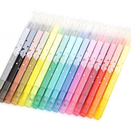 Dot E Pen Fine liner Dual Tip