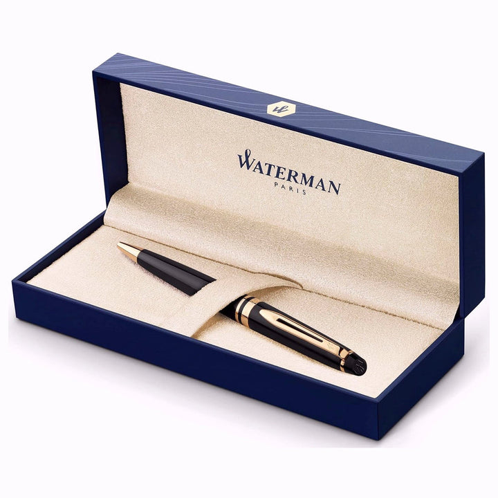 Waterman Expert Mars Black, Black GT Ball Pen