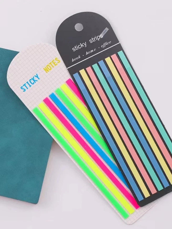 Highlighter Strips Sticky Notes - Bbag | India’s Best Online Stationery Store