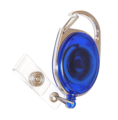 Blue Oval ID Card Holder Yo-Yo