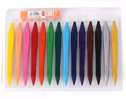 Flair Creative Erasable Crayons - Bbag | India’s Best Online Stationery Store