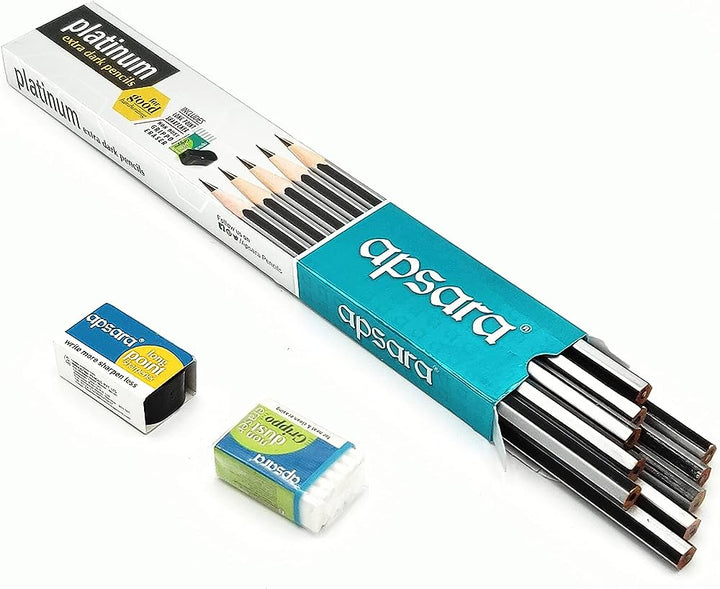 box of Apsara Platinum Extra Dark Pencil