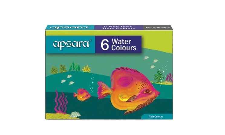 Apsara Water Colours Tubes pack