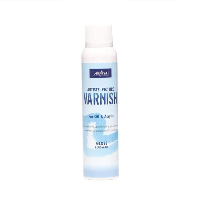 Camlin Arfina Artists Picture Varnish Spray Gloss removable