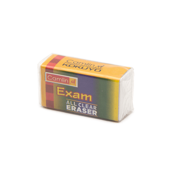 Camlin Exam All Clear Eraser White in Colour