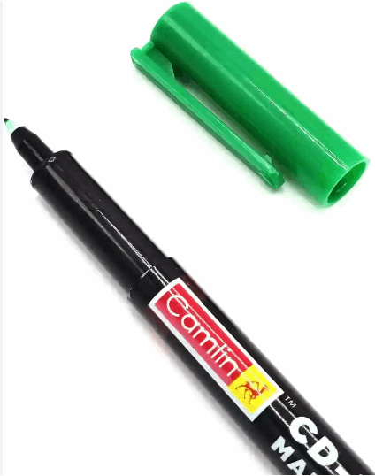 Green Camlin CD/DVD/OHP Marker Thin Tip