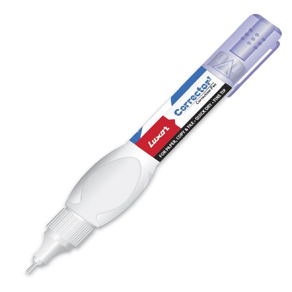 Luxor Correction Pen Precise, QuickDrying, Professional