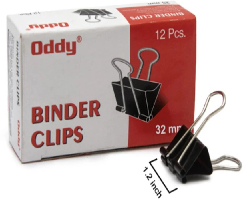 Oddy Binder Clips - Bbag | India’s Best Online Stationery Store