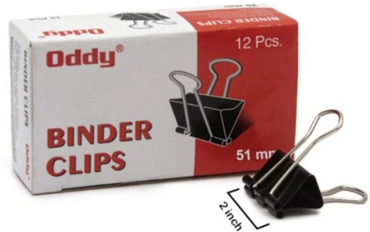 Oddy Binder Clips - Bbag | India’s Best Online Stationery Store