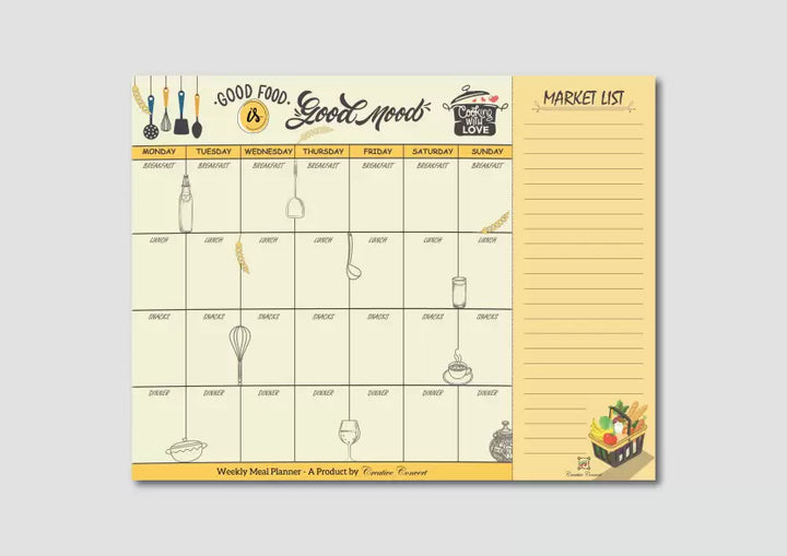 Creative Convert Meal Planner - Bbag | India’s Best Online Stationery Store