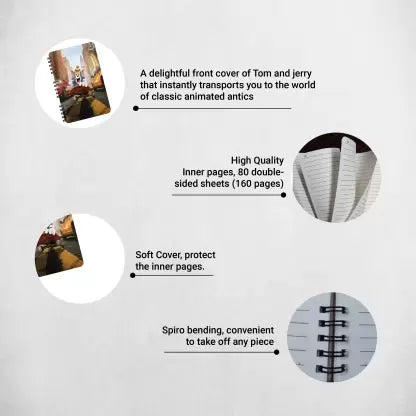 Creative Convert Tom And Jerry Diary - Bbag | India’s Best Online Stationery Store