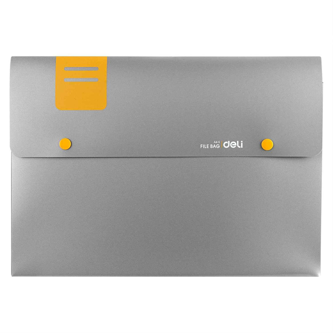 Grey and yellow Deli Document Case
