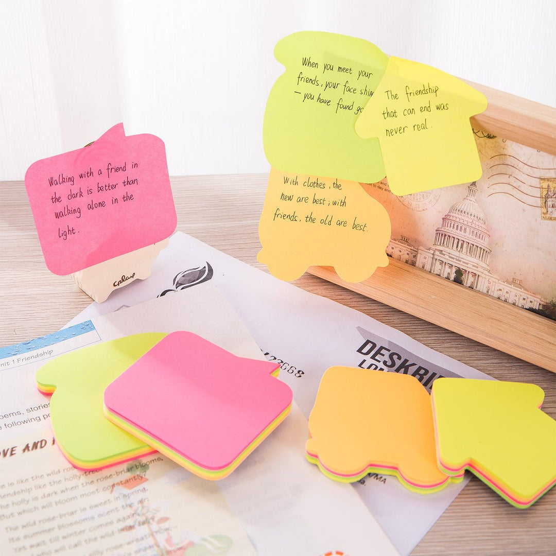Deli Stick UP Pad Notes Multicolor easily stick on surface 