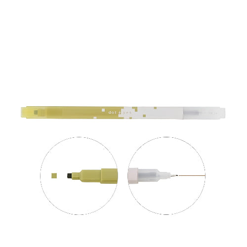 Dot E Pen Fine liner Dual Tip