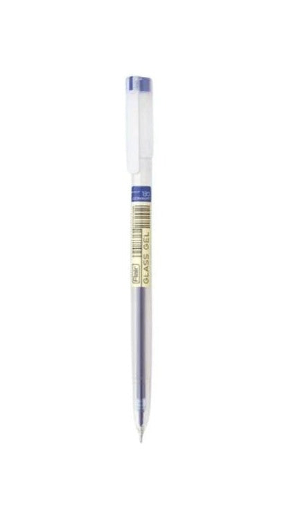 Blue Flair Glass Gel Pen