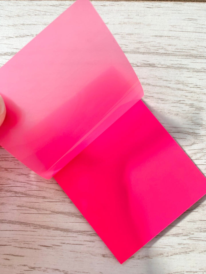 Colourful Transparent Sticky Notes