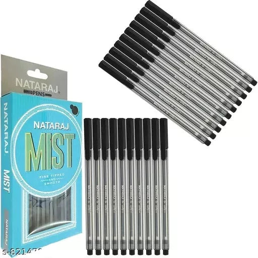 Pack of 20 pieces of Nataraj Mist Black ink Pen 0.7mm