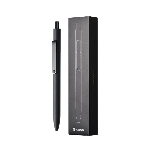 kacogreen midot gel pen black clip  with black doto / bbag indias best online store