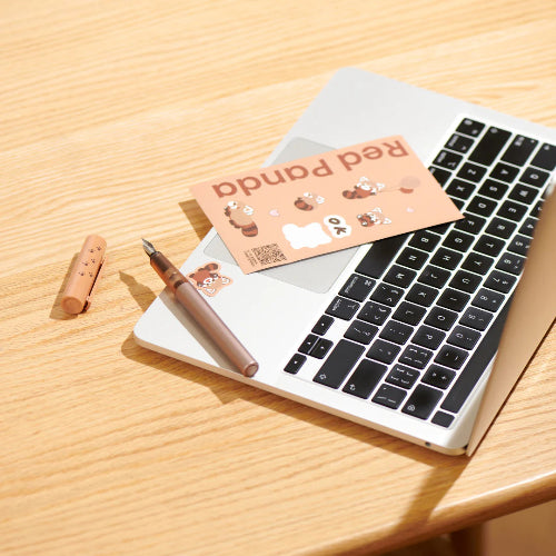 kaco sky fountain pen red panda gift set / bbag india's best online store