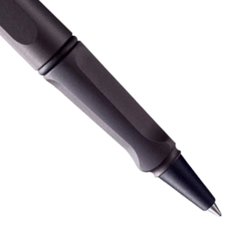 lamy roller ball safari steel Black pen / bbag indias best online store